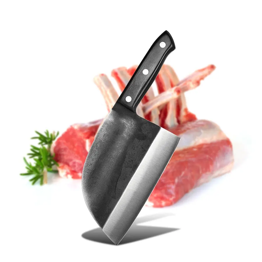 Мясницкий нож. Нож мясника. Кухонный Мясницкий нож. Сербский кухонный нож.