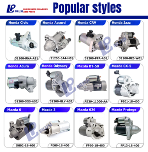 Motor de arranque Bilusi AB3911000AA AB3911000BA 2,2 3,2 2011 para <span class=keywords><strong>Ford</strong></span> <span class=keywords><strong>Mustang</strong></span> Everest Ranger Mazda 1/2/ - Product Image 4