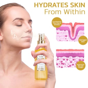 Nhãn hiệu riêng Logo Hữu Cơ collagen hyaluronic axit chống nhăn làm săn chắc làn da mịn màng dưỡng ẩm mặt phun chất - Product Image 3
