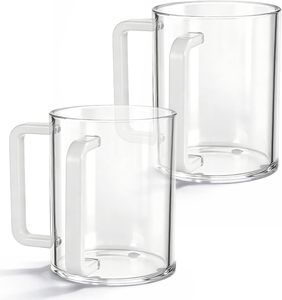 Gobelet rond en acrylique transparent personnalisé pour le lavage des mains, Judaica juive pour Negel Vasser Netilat Yadayim - Product Image 1