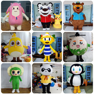 Costume de mascotte de chat en fourrure personnalisé, mignon, <span class=keywords><strong>pour</strong></span> cosplay animal, <span class=keywords><strong>dessin</strong></span> <span class=keywords><strong>animé</strong></span>, ours, déguisement de carnaval <span class=keywords><strong>pour</strong></span> adulte - Product Image 5