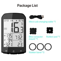 CYCPLUS GPS komputer sepeda, takometer odograf gigi Biru ANT aksesoris pit