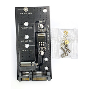 Scheda adattatore di espansione del convertitore NGFF SDD da SATA3.0 a <span class=keywords><strong>M</strong></span>.2 B & <span class=keywords><strong>M</strong></span> per Computer Desktop - Product Image 5