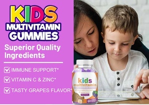 Vente en gros, gommes multi-vitamines <span class=keywords><strong>pour</strong></span> enfants, formule naturelle avec , suppléments multivitamines, support en zinc - Product Image 5