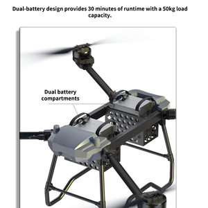 โดรนบรรทุกสินค้าขนาดใหญ่สำหรับมืออาชีพ รับน้ำหนักได้ 50 กก. พร้อมระยะบินไกล สำหรับการขนส่งสินค้าเชิงพาณิชย์แบบยกของหนัก - Product Image 4