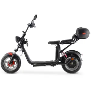 Scooter électrique modèle privé Max LED, cadre de moteur unisexe, batterie de puissance, Scooter électrique pour adulte, Scooter Citycoco