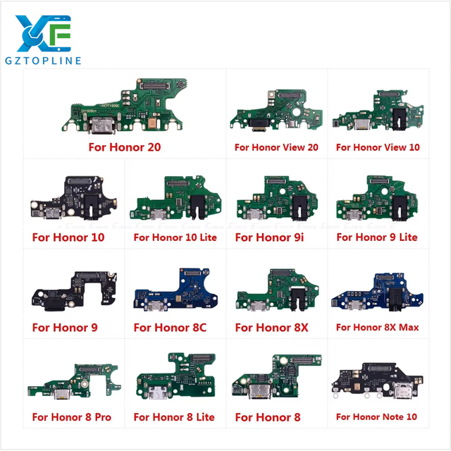 Mobile Phone Charging Flex Board Parts Ports Dock Connector Flex Cable 30 Plus for Honor for huawei All Models
