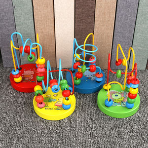 Fabricant offre spéciale coloré en bois animal cochon et chien mini perles <span class=keywords><strong>labyrinthe</strong></span> jouets personnalisés <span class=keywords><strong>pas</strong></span> <span class=keywords><strong>cher</strong></span> jouets éducatifs précoces - Product Image 6