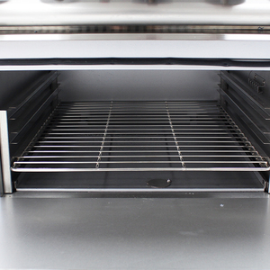 Cuisinière à gaz commerciale OEM à 4 brûleurs, four encastré industriel, armoire en acier inoxydable - Product Image 2