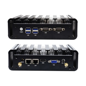 MiniTree Mini PC Industrial sin Ventilador de 11.ª Generación con I7 <span class=keywords><strong>1165G7</strong></span>, 2 LAN Gigabit, 2 RS232 COM, VGA HD1.4, Máximo 32 GB de RAM DDR4, PC Estable de Bajo Costo - Product Image 6
