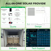 Sistem Tenaga Surya Growatt 3 Fasa On Grid 200KW 100KW 150KW 250KW Sistem Energi Surya Industri