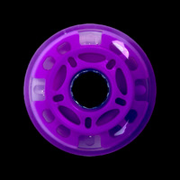 Patins à roulettes en ligne WEIZHONG modèle 7024 pour adultes, avec éclairage, imperméables, durables, légers, coque en PU de 70 mm, roues en PP avec lumières clignotantes