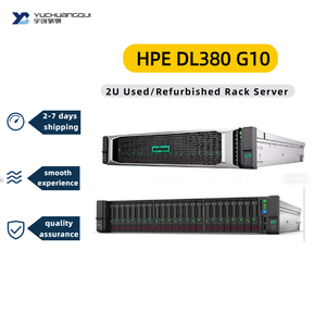 Сервер <span class=keywords><strong>HPE</strong></span> <span class=keywords><strong>ProLiant</strong></span> DL380 G10 для центров обработки данных с процессором Intel Xeon Scalable, сервер для ИИ-вычислений, стоечный, 2U, б/у - Product Image 1