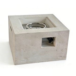 Peaktop Natural Gas/Propane <b>Fire</b> Bowl <b>Fire</b> <b>Pit</b> 40000 BTU Eco-Friendly MGO Glass Beads Outdoor Garden Heating Patio Camping Use - Product Image 3