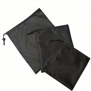 Custom Headphone Storage Bag Waterproof, Lightweight, Protective <b>Drawstring</b> <b>Pouch</b> for Earphones - Product Image 2
