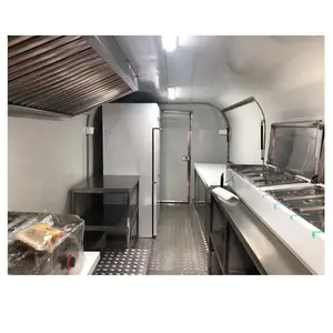 Açık sokak Airstream Fast Catering gıda kamyon mobil gıda römorkü satılık