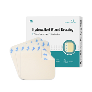 Huawei Brand CE Certified Class II Medical Waterproof Adhesive Soft <strong>Hydrocolloid</strong> Wound Care Dressing <strong>Band</strong>-<strong>Aid</strong> 15x15cm - Product Image 5