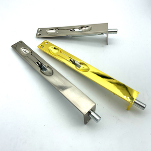 Boulon <span class=keywords><strong>de</strong></span> loquet <span class=keywords><strong>de</strong></span> <span class=keywords><strong>porte</strong></span> coulissante affleurant dissimulé à <span class=keywords><strong>action</strong></span> <span class=keywords><strong>de</strong></span> levier <span class=keywords><strong>de</strong></span> type L classique - Product Image 1