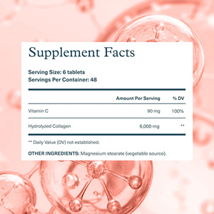 Tabletas de Colágeno en Oferta, Enriquecidas con Vitamina C, Ayudan a la Formación Normal del Colágeno y Aumentan la Protección Antioxidante - Product Image 2