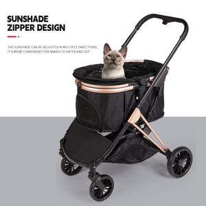 Carrello portatile per cani e animali da compagnia scatola per cuccioli da viaggio Jumeau Poussette Jouet <span class=keywords><strong>Bebe</strong></span> <span class=keywords><strong>Confort</strong></span> El Mejor Cochecito 3 en 1 - Product Image 5