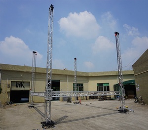 Escalera de aluminio Estructura de braguero cuadrado Braguero de escenario Braguero de aluminio para concierto - Product Image 4