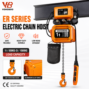 最畅销的1吨2吨<span class=keywords><strong>3</strong></span>吨5吨ER型单双链电动环链葫芦带小车CE认证 - Product Image 1