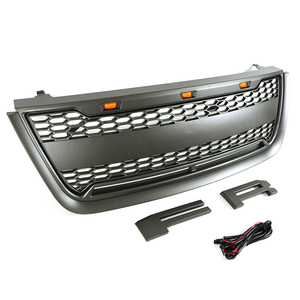 Accesorios Exteriores para Automóviles, Rejilla Delantera Negra Mate, Compatible con <span class=keywords><strong>Ford</strong></span> <span class=keywords><strong>Expedition</strong></span> 2003-2006 - Product Image 3