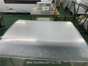 Placa guía de luz acrílica PMMA de tipo descendente con marcas láser de iluminación hermosa para panel de luz ignífugo Rina Tech - Product Image 5