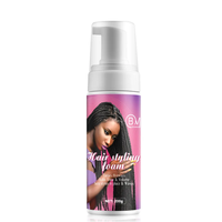 Bâtons de cire à forte tenue et contrôle des bords, mousse personnalisée, produit de soins capillaires, 24 h