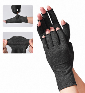 Guantes Premium sin <span class=keywords><strong>Dedos</strong></span> con Compresión para el Dolor de <span class=keywords><strong>Manos</strong></span>, Osteoartritis, Dolor del Túnel Carpiano, Alivio del Dolor, sin <span class=keywords><strong>Dedos</strong></span> para Escribir en el Teclado - Product Image 4