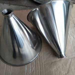 Tramoggia Imbuto Con Fine Puntale Triclamp sanitari In Acciaio Inox Conico - Product Image 5