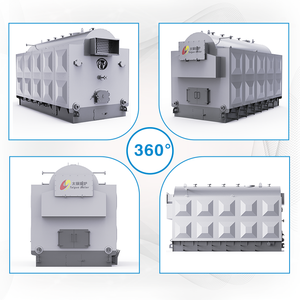 DZH 0.7 28 MW automatico orizzontale di carbone biomassa a legna riscaldamento centrale caldaia ad acqua calda per serra alberghi nuovo a vapore - Product Image 2