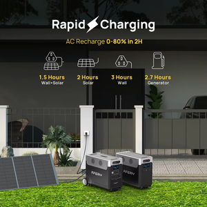 EU Warehouse Fast Shipping AFERIY P310 3600W 3840Wh LiFePO4 <b>Portable</b> Station Expandable 19200Wh <b>Solar</b> <b>Panel</b> Generator APP - Product Image 1
