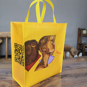 Recycled Non-Woven Grocery Tote <b>Bags</b> with Handles Bulk Shopping Tote <b>Bags</b> for Convenient Shopping - Product Image 2