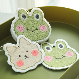 Compressed Animal Shape Dishcloth Cartoon Wood Pulp Sponge For <b>Pots</b> And Pans - Product Image 1