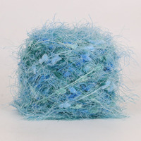 50G clignotant haricot partenaire fil spécial arc-en-ciel tricot à la main Crochet fil d'or fil de laine pour bébé dame écharpe pull gant