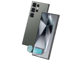 Teléfono Inteligente S24 Ultra para Negocios y Oficina, Profesional, 16 GB, 1 TB, Pantalla Grande de 7.3 Pulgadas, Libro Electrónico para Reuniones, 5G, Doble SIM, GPS, Navegador, Metálico