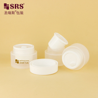 Conteneur cosmétique en PP multi-compartiments détachable avec insert remplaçable pour baume nettoyant