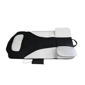 Çok İşlevli tam vücut Shiatsu elektrikli vibratör masaj yatak titreşim yatak Mat isıtma tedavisi masaj makinesi ile ped