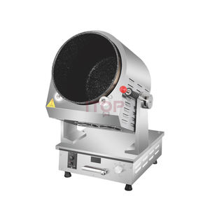 Marmite de cuisson automatique Robot de cuisine Intelligent <span class=keywords><strong>Wok</strong></span> 8000W Kochroboter Restaurant 380V Machine de cuisson à tambour - Product Image 5