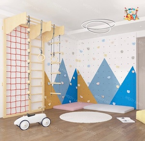 Leo Núi Tường Chơi Thiết Lập Chất Lượng Cao Trong Nhà Ngoài Trời Leo Núi Tường Bé Leo Lên Mềm Chơi Thiết Lập Sân Chơi Trong Nhà Thiết Bị - Product Image 3