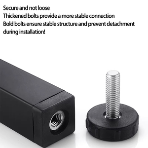 Piedino di supporto per letto a scomparsa, in metallo rinforzato, telescopico, per telaio letto - Product Image 3