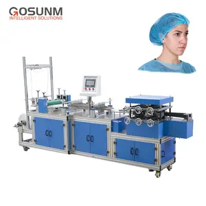 GOSUNM New products pe/nonwoven shower cap making machine Bouffant Cap Making Machinery