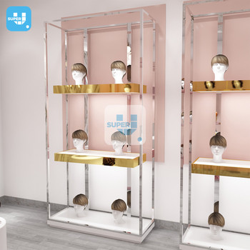 Beauty Shop Design Rack Hair Wig