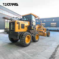 Niveleuse à moteur articulée LTMG 120HP, machine de construction routière à vendre