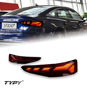 Feux de voiture, feux arrière à LED pour Audi A5, mise à niveau des feux arrière, style S5, feux arrière, pièces automobiles, 2017-2020 - Product Image 1