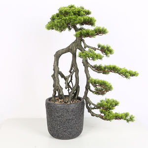 Dekorasi Rumah Arborvitae Cedar Thuja Cypress Buatan Pohon Bonsai Tanaman - Product Image 1