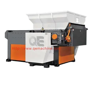 Pp/pe/pvc/ps recycling machine lower noise industrial plastic large single shaft shredder