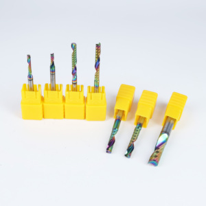 <span class=keywords><strong>Fraise</strong></span> à bout simple en carbure monobloc 16 <span class=keywords><strong>mm</strong></span> de long pour aluminium, acrylique, PVC, HRC 45/55/60/70, fraises à une seule dent pour le bois - Product Image 2