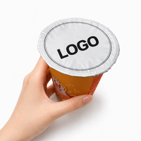 Autocollants de sécurité personnalisés en PVC imperméables pour couvercles de gobelets, anti-poignardage, autocollants de marque pour fêtes, clubs, bars